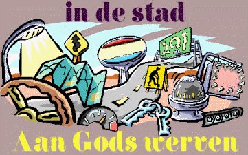 in de stad aan Gods werven